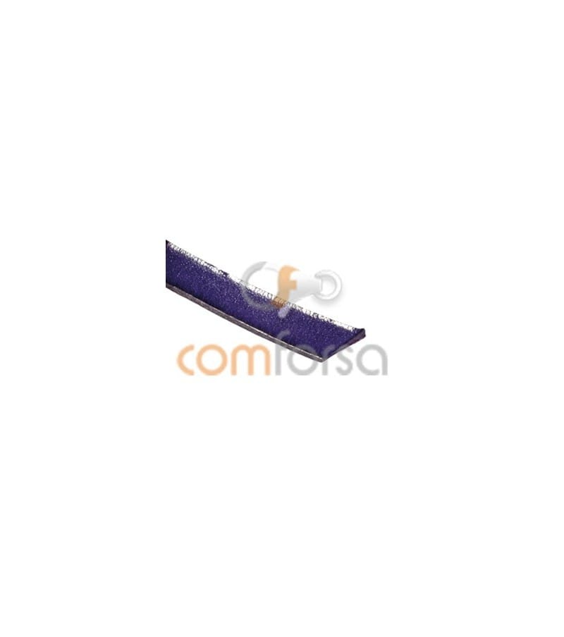 TE-Couro roxo plano 7mm (Metro) 50%