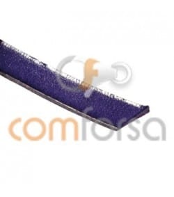 TE-Couro roxo plano 7mm (Metro) 50%