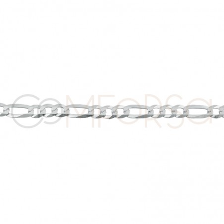 Pulseira modelo 3x1 20cm prata 925