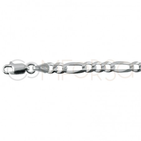 Pulseira modelo 3x1 20cm prata 925