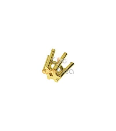 Garra 6 pernas (4 mm) ouro 750 ml