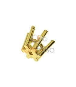 Garra 6 pernas (4 mm) ouro 750 ml