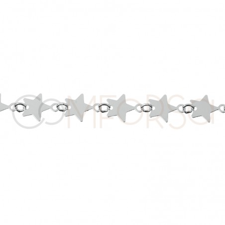 Corrente estrelas 5.2mm prata 925