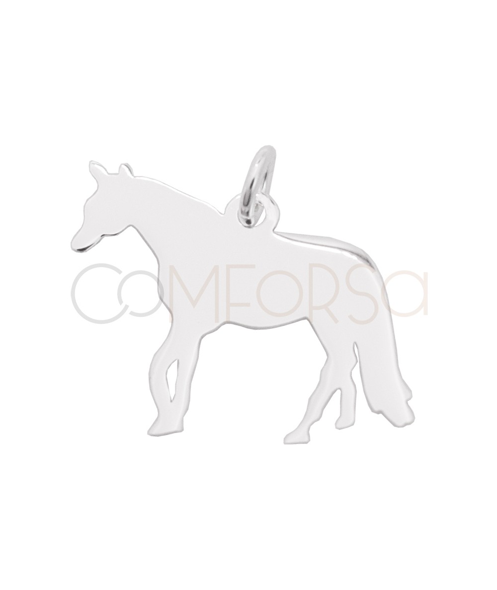 Coloring page - Banhando o cavalo