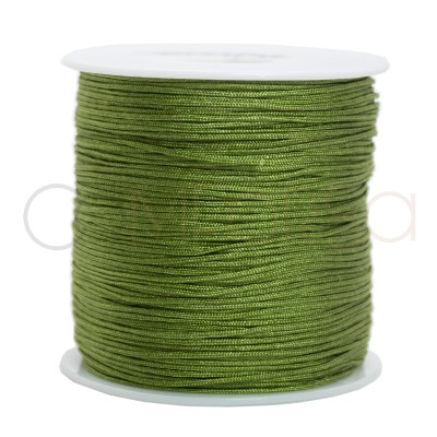 Nylon trançado verde azeitona 0.8mm