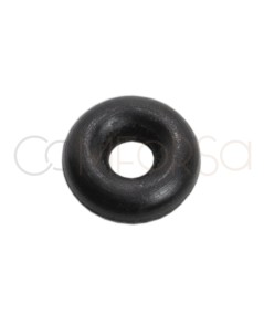 Donut de borracha 3 x 3 mm