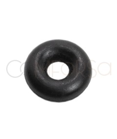 Donut de borracha 4 x 3 mm