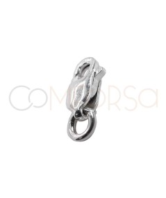 Mosquetão com argola 2.5 x 7 mm prata 925