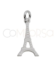 Pingente Torre Eiffel 8 x 16mm prata 925