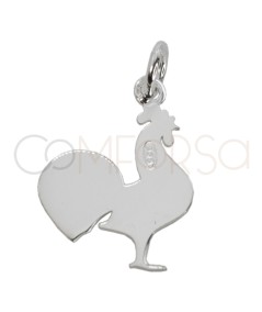 Pingente Le Coq 11.6 x 16mm prata 925