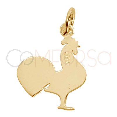 Pingente Le Coq 11.6 x 16mm prata 925