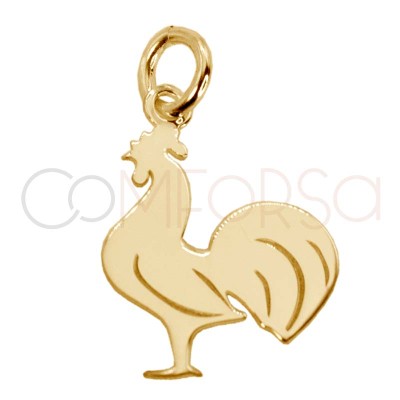 Pingente Le Coq 11.6 x 16mm prata 925