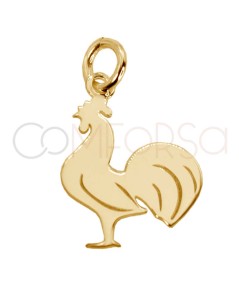 Pingente Le Coq 11.6 x 16mm prata 925