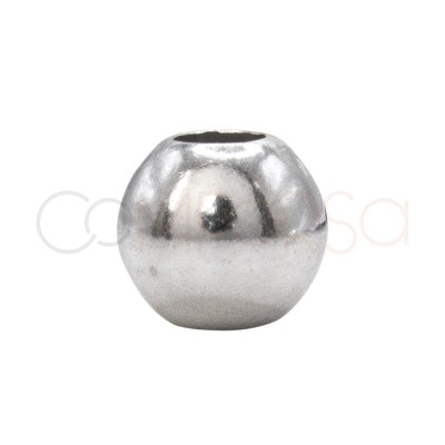 Bola 6 mm (2.4 mm) prata 925 rôdiada