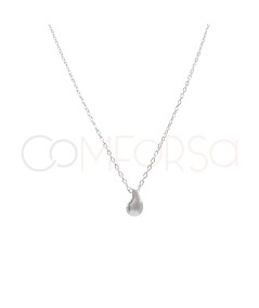 Collar mini gota 40cm Plata 925