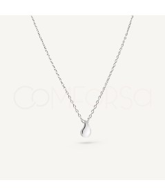 Collar mini gota 40cm Plata 925