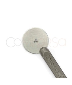 Carimbo de metal para estampar Tríscele 3 mm