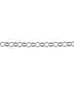 Pulseira elo português 6.5 x 5mm prata 925