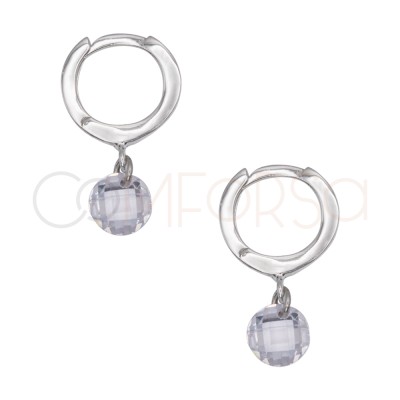 Brincos de argola 12 mm com...