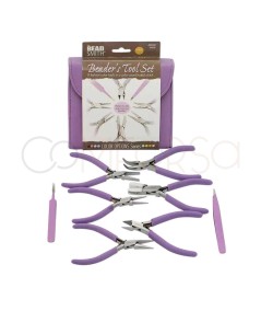 Kit 8 alicates roxo The Beadsmith