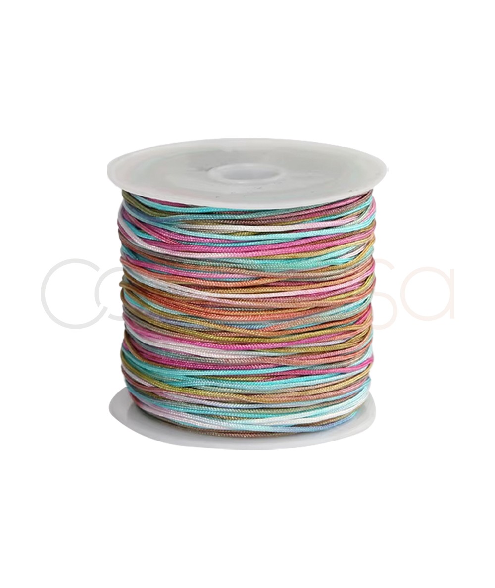 Nylon trançado verde degradê 0,8 mm