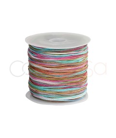 Nylon trançado verde degradê 0,8 mm