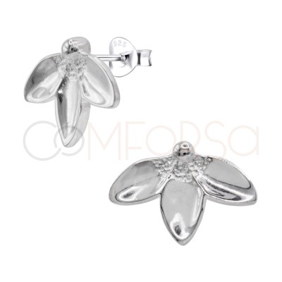 Brincos de meia flor 15 x...
