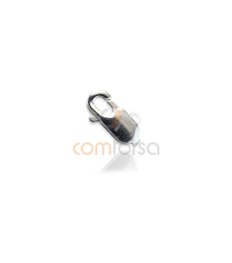 Mosquetão sem argola 5 x 11 mm prata 925 Mosquetão sem argola 5 x 11 mm prata 925