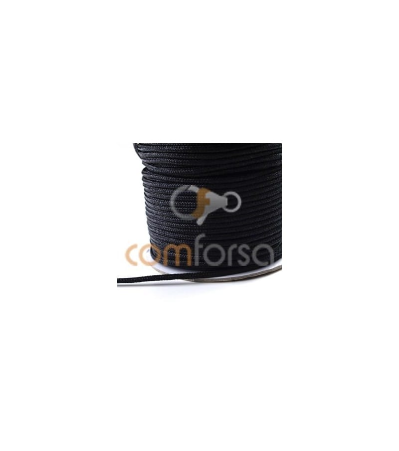 Nylon trançado negro 2 mm