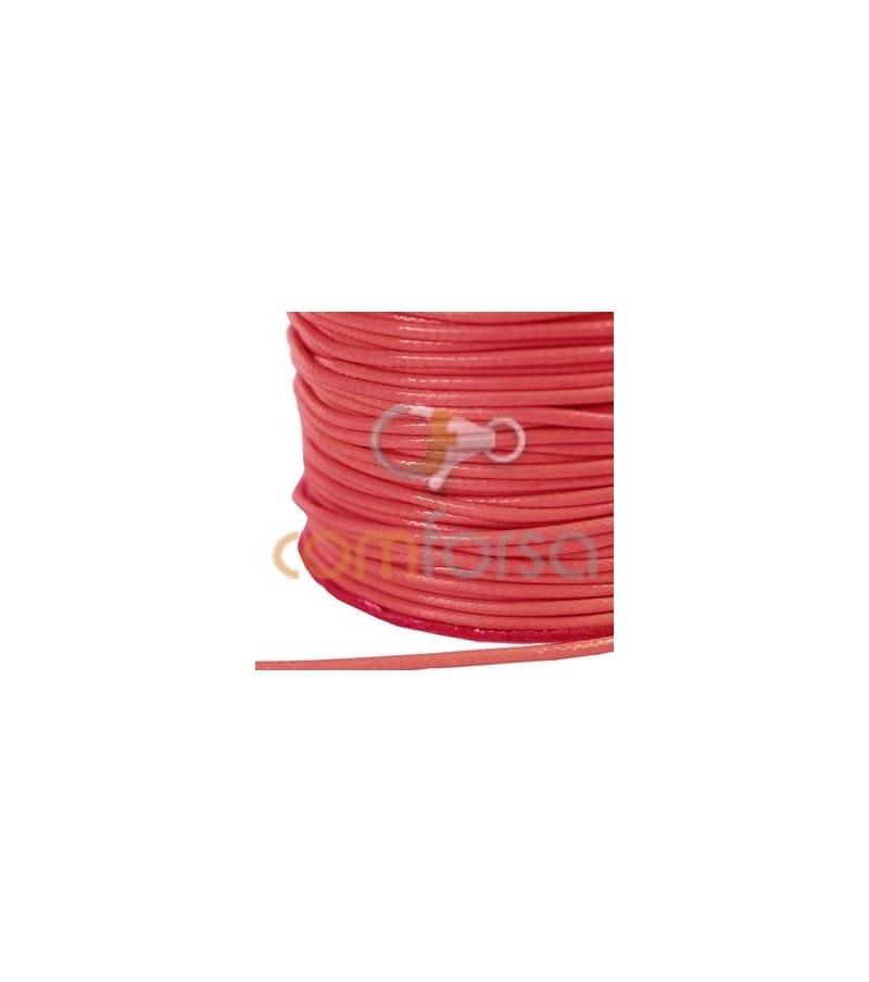 Cordão encerado vermelho 2 mm Cordão encerado vermelho 2 mm