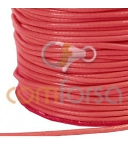 Cordão encerado vermelho 2 mm