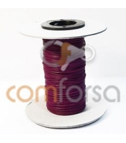 Couro fúcsia 1 mm qualidade premium