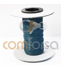  Couro turquesa 1 mm qualidade premium