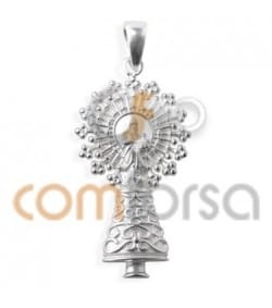 Nossa Senhora do Pilar 20x39 mm(alto relevo 1 lado)