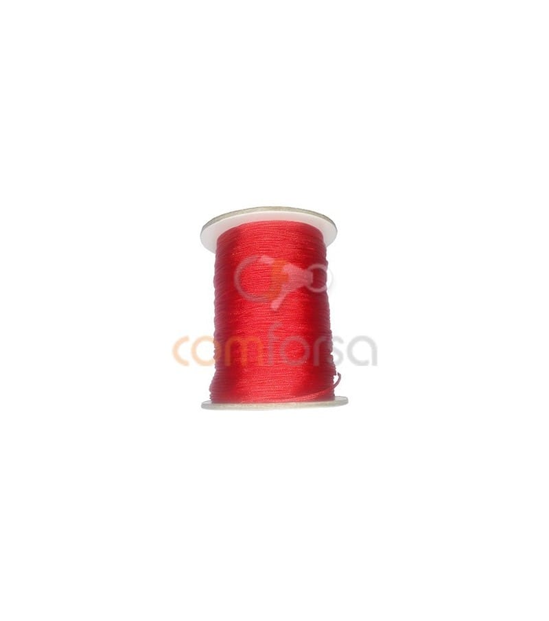 Nylon trançado vermelho 0.5 mm