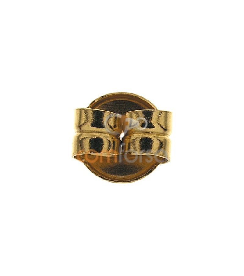 Tarraxa grande reforçada 6 x 6 mm ouro 750 ml