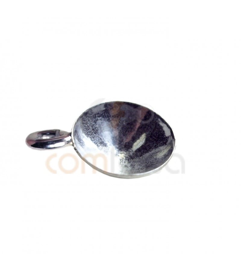 Pingente com tulipa para rivoli 8 mm prata 925 ml